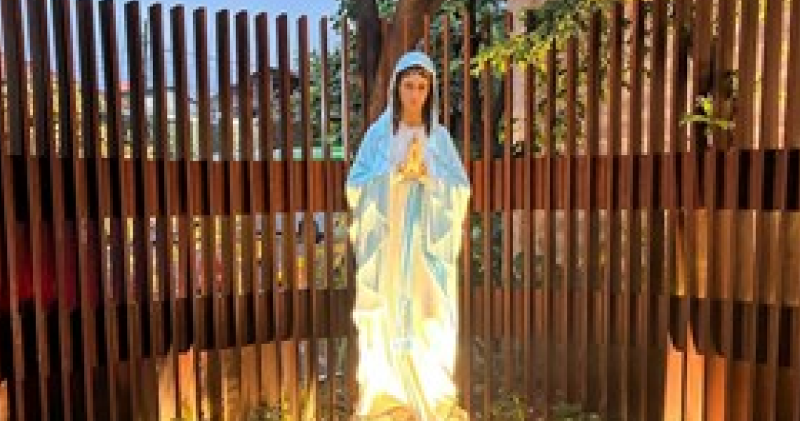 The Inauguration of Our Lady of Lourdes Grotto