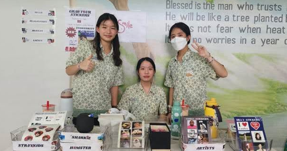 From Service to Booths: Students Fundraise for Orphans, Out-of-School Children & Cancer!